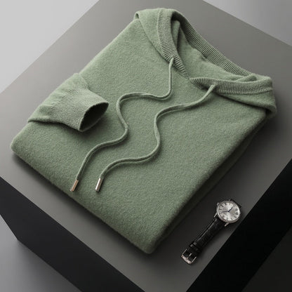 LAYLA - Casual gebreide hoodie met verstelbare trekkoorden