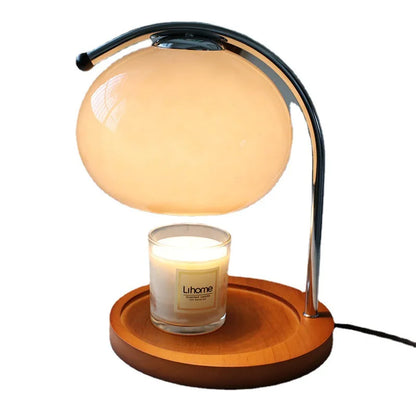AROMAGLOW - Retro aroma lamp met kaarseffect