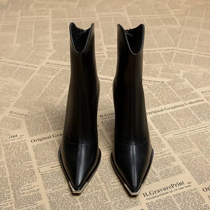 Trendy Chelsea Boots met Chroomdetail voor Dames – VÉRANZA