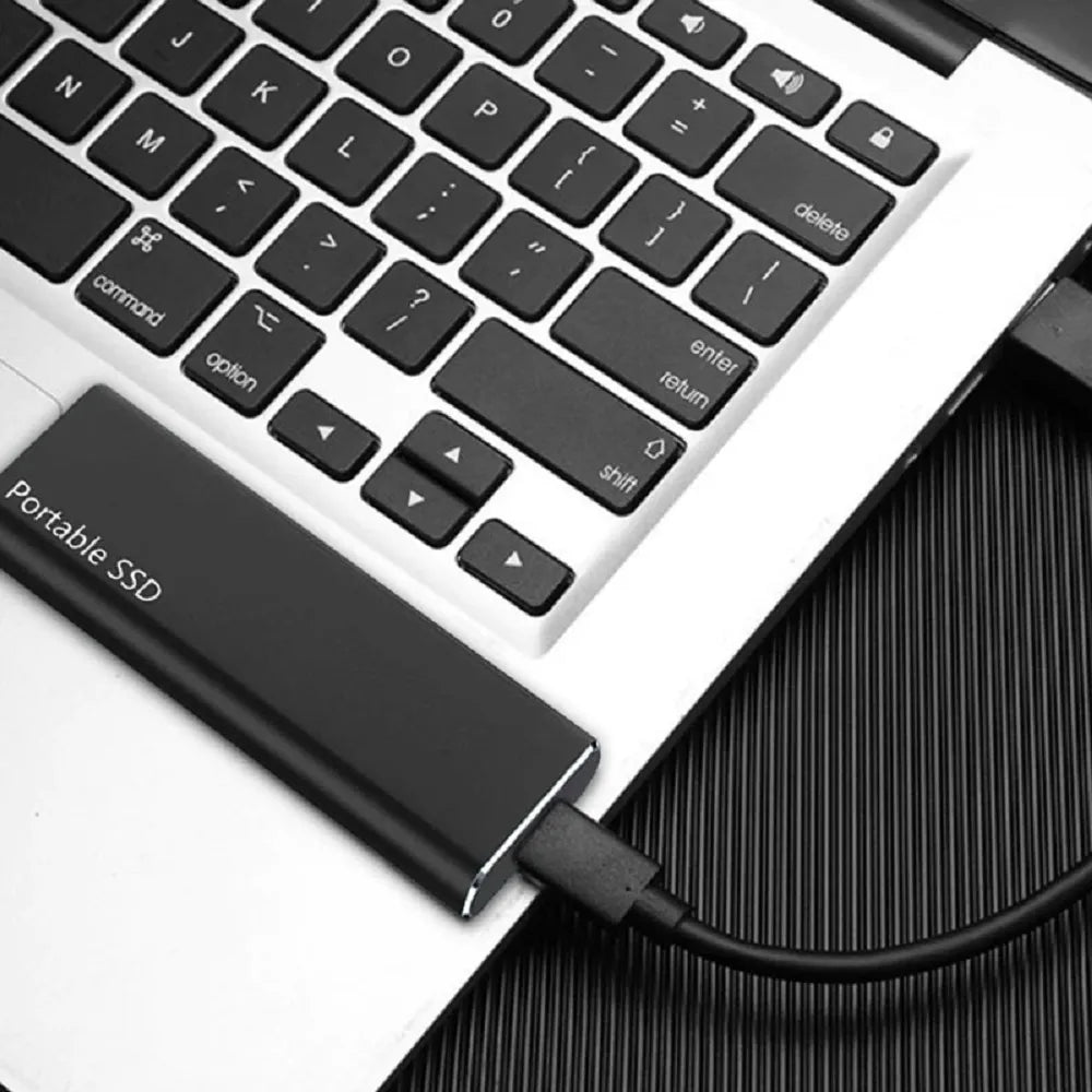 Ultradunne externe harde schijf 4TB met snelle USB-C aansluiting – DATARIX SlimDrive - Glamorix