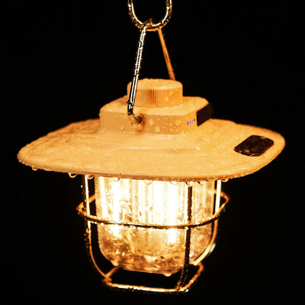 NOSTALUX - Vintage oplaadbare lamp met retro charme