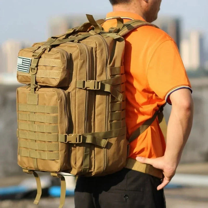 Waterdichte tactische rugzak met groot volume en MOLLE-systeem – StormCore ADVPack - Glamorix