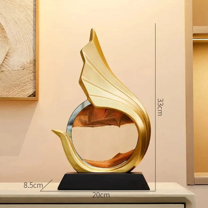 GOLDEN WAVE – Luxe zandloper met gouden details