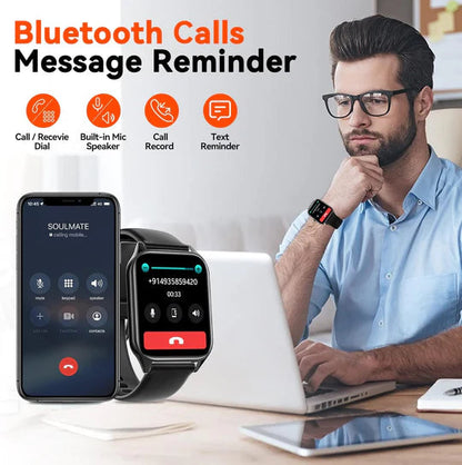 Smartwatch met non-invasieve bloedsuikermeting en gezondheidsfuncties – GLUCO SENSE - Glamorix
