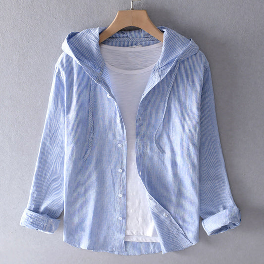 Lichte Dames Hoodie-Blouse met Casual Elegantie – LÉNORA