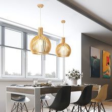 WOODLUST - Handgemaakte Houten Hanglamp voor Tijdloze Elegantie