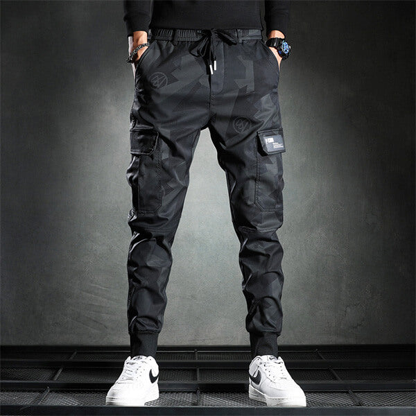 Tactische joggingbroek met cargozakken voor heren – UrbanTactix Pro - Glamorix