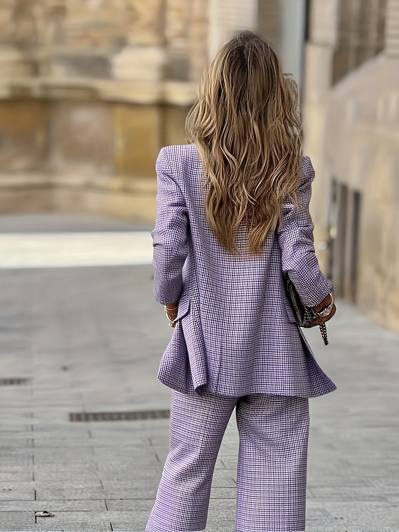 Tweedelige Set Blazer en Broek voor Heren – NOVAIX - Glamorix