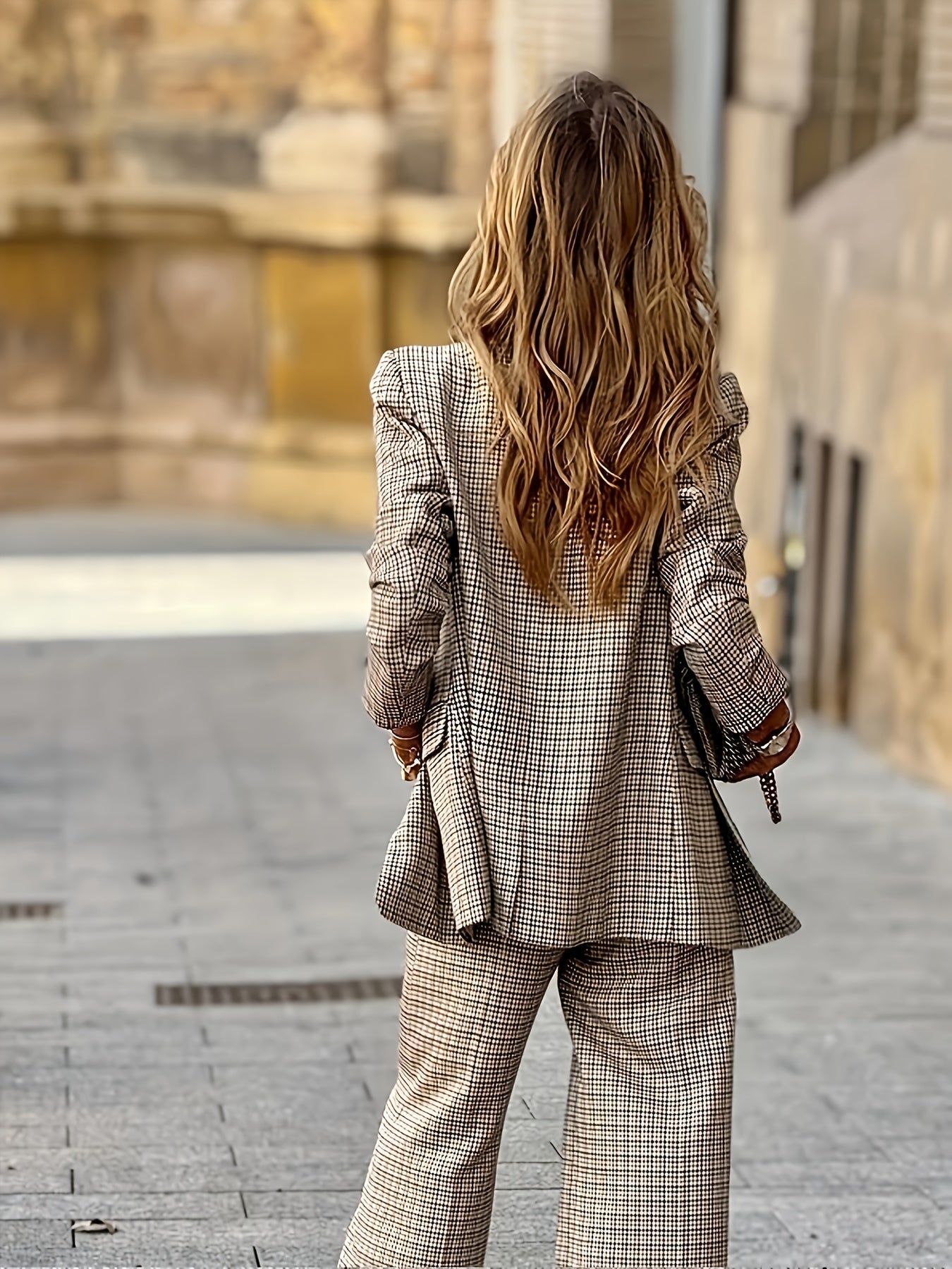 Tweedelige Set Blazer en Broek voor Heren – NOVAIX - Glamorix
