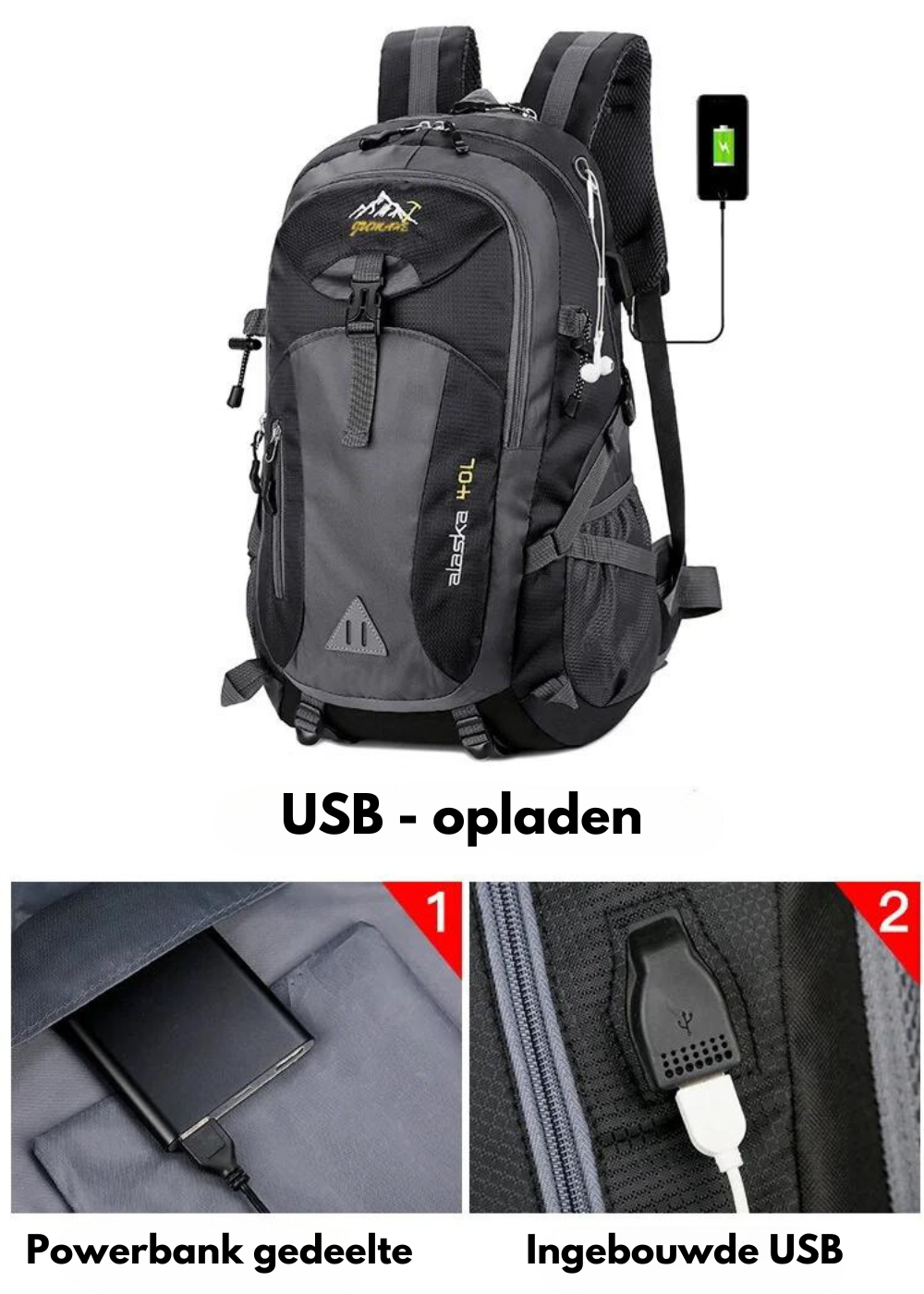 PEAKGUARD - Ademend Outdoor Kussen voor Ultiem Comfort