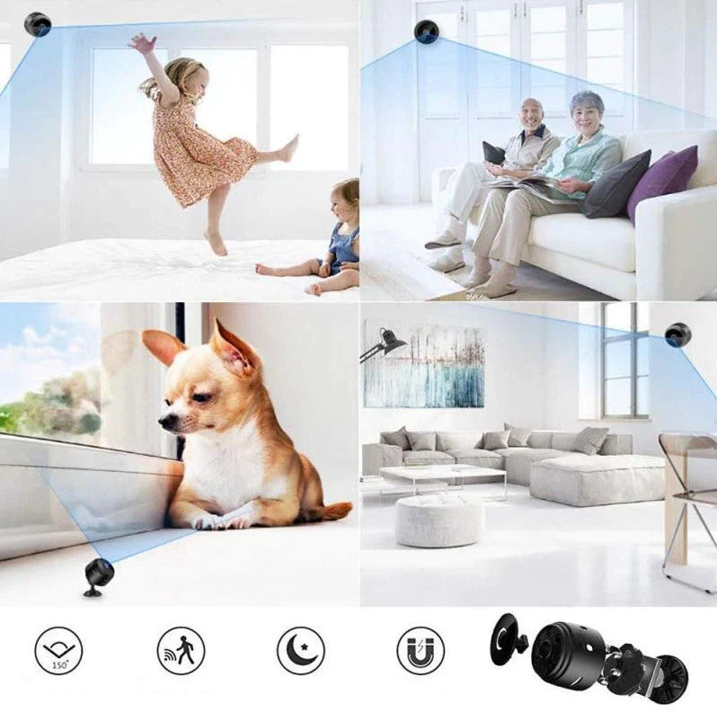 HomeGuard – 1080P Draadloze WiFi Camera met Nachtzicht