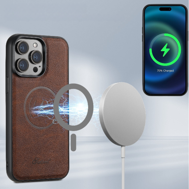 Luxe telefoonhoes met kaarthouder en premium bescherming – VAULTIER GripCase - Glamorix