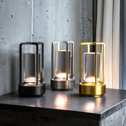 LumièreScandi – Draadloze Scandinavische LED Tafellamp