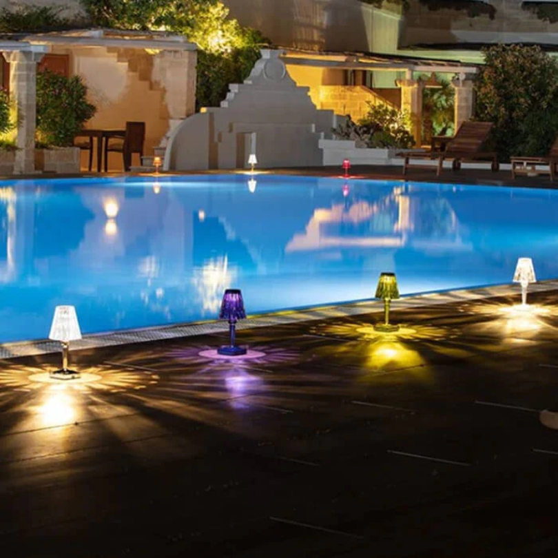 LumièreCristal – Chique Tafellamp met Kristallen Design