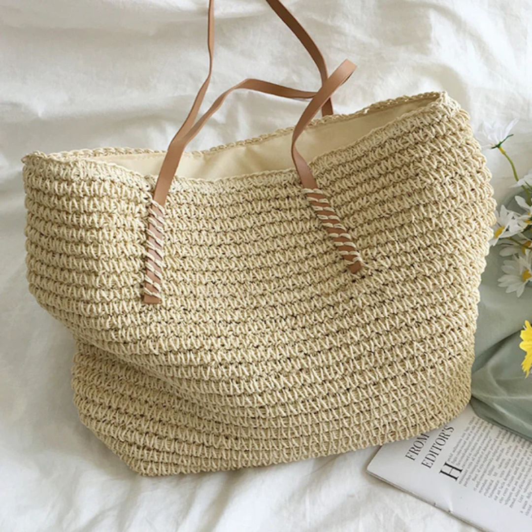 LuxeTote - Ruime Handtas met Stevige Schouderband