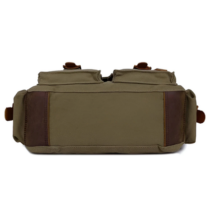 UrbanVoyager - Ruime Heren Canvas Crossbody