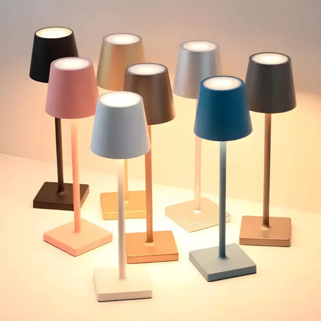 LumiFlex - Draadloze Oplaadbare Tafellamp met Scandinavisch Design