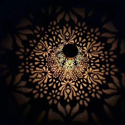 SolarGlow - Waterdichte LED Solar Tuinhangerlamp