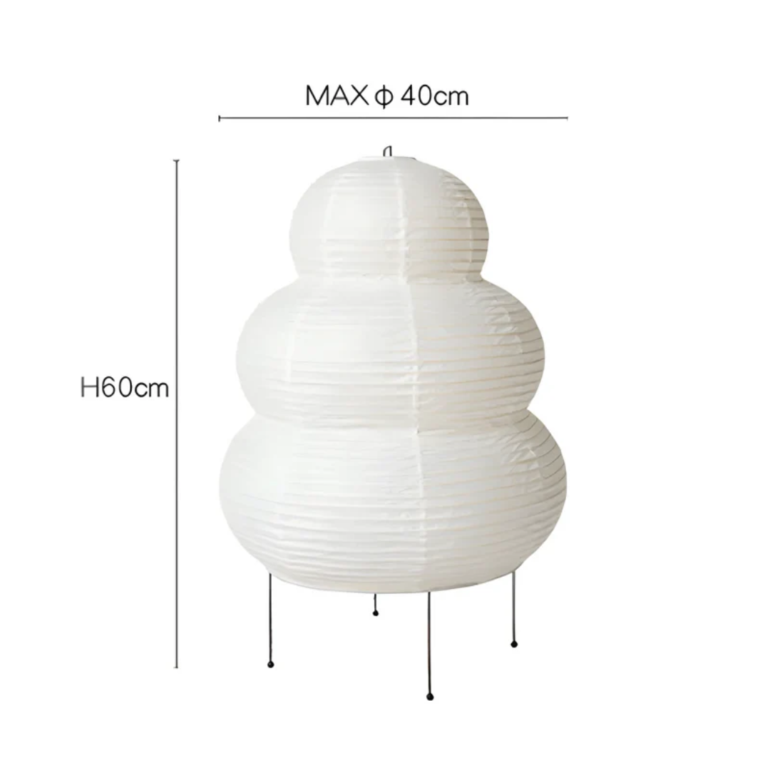 ZenLight - Japanse Wabi-Sabi Vloerlamp