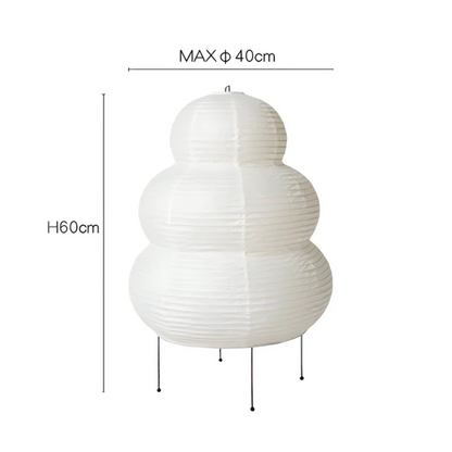 ZenLight - Japanse Wabi-Sabi Vloerlamp