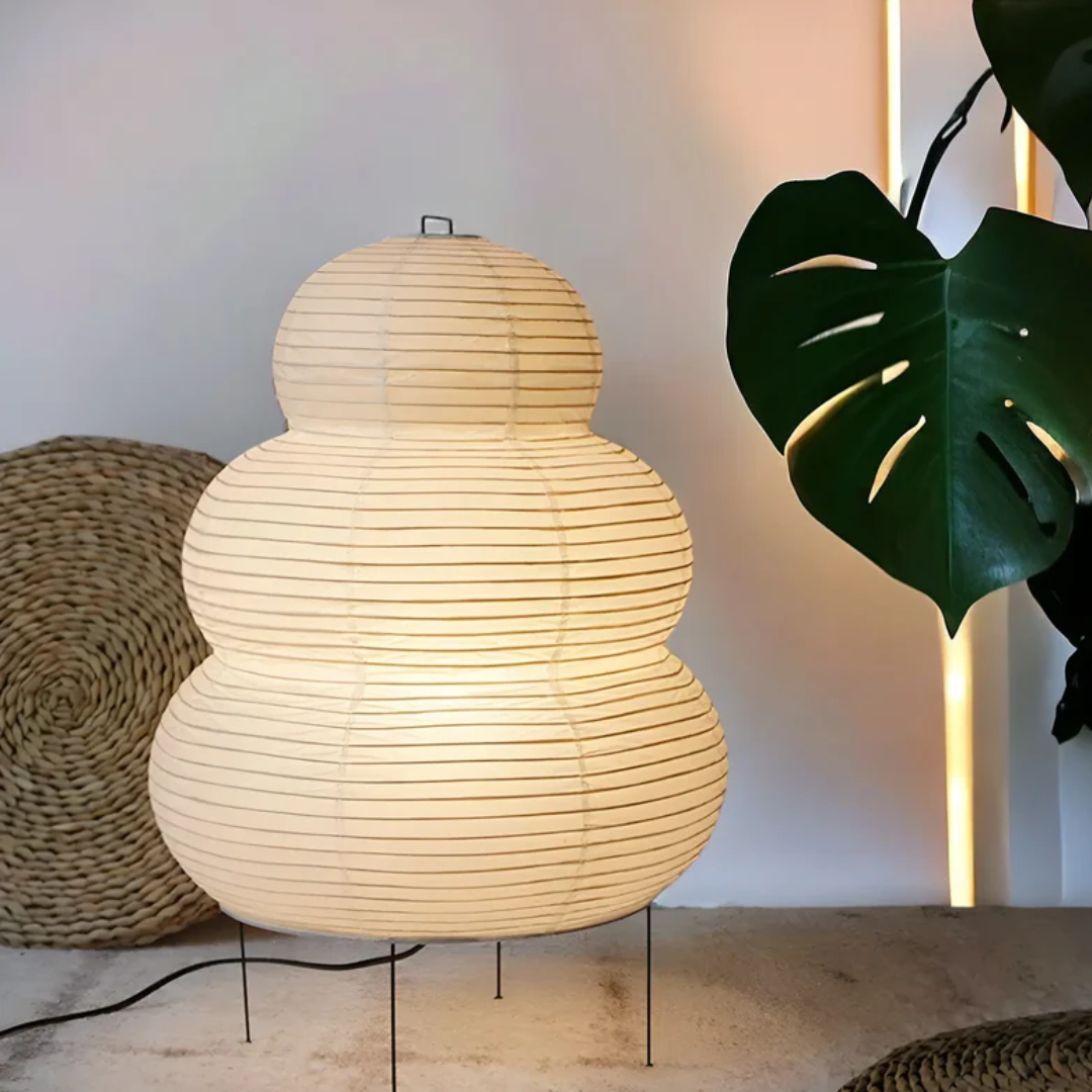 ZenLight - Japanse Wabi-Sabi Vloerlamp