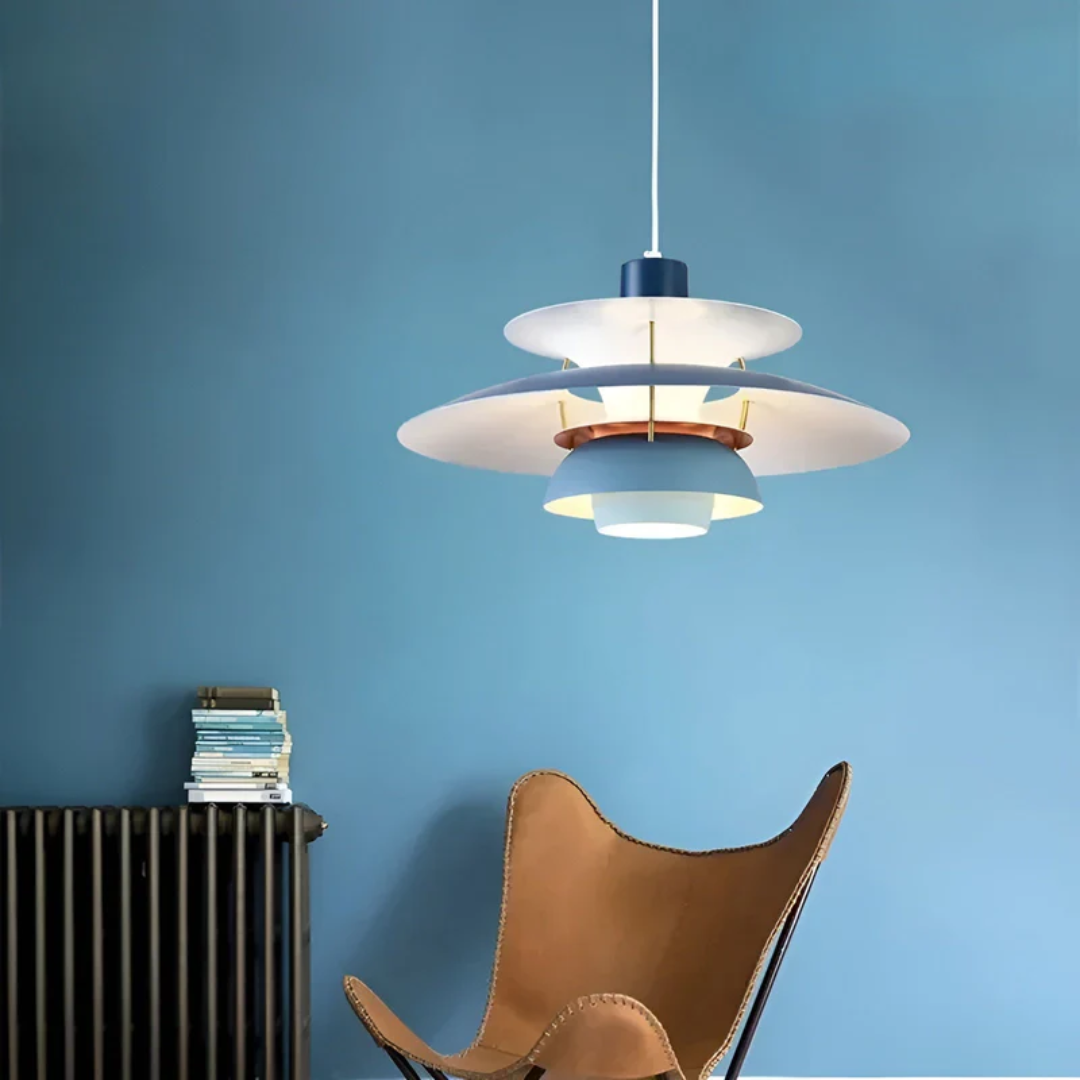 LumiColor - Kleurrijke Moderne IJzeren LED Hanglamp