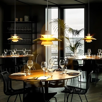 LumiColor - Kleurrijke Moderne IJzeren LED Hanglamp