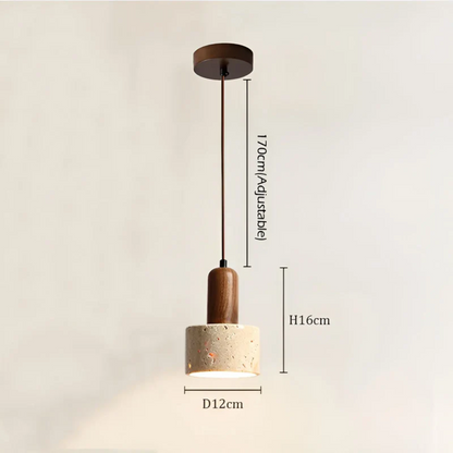 TranquilGlow - Japans Design Wabi-Sabi Plafondlamp