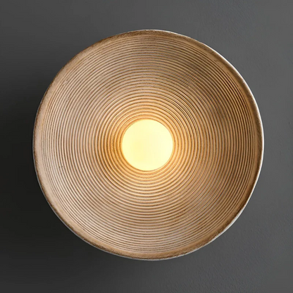 ZenAura - Minimalistische Wabi-Sabi Wandlamp