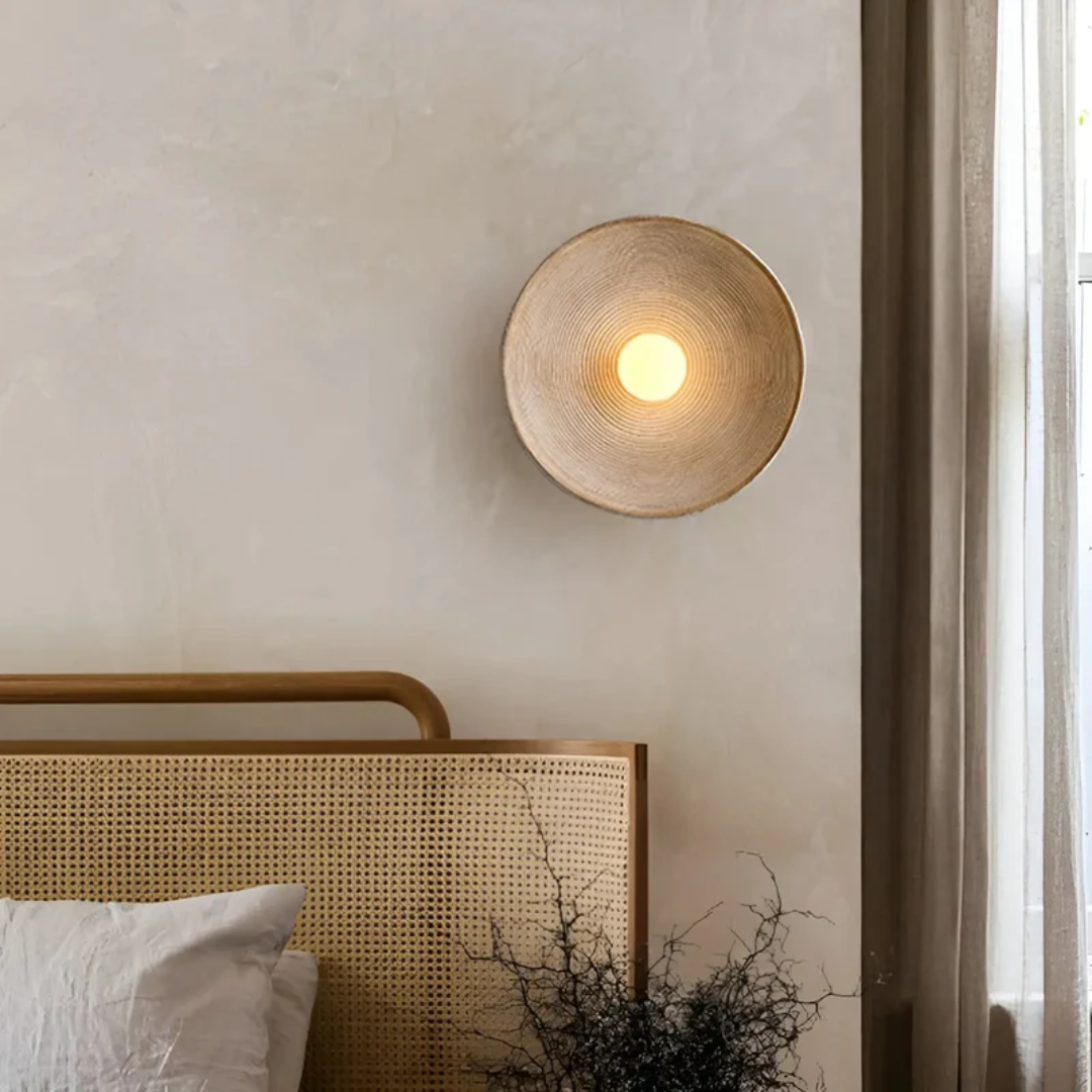 ZenAura - Minimalistische Wabi-Sabi Wandlamp
