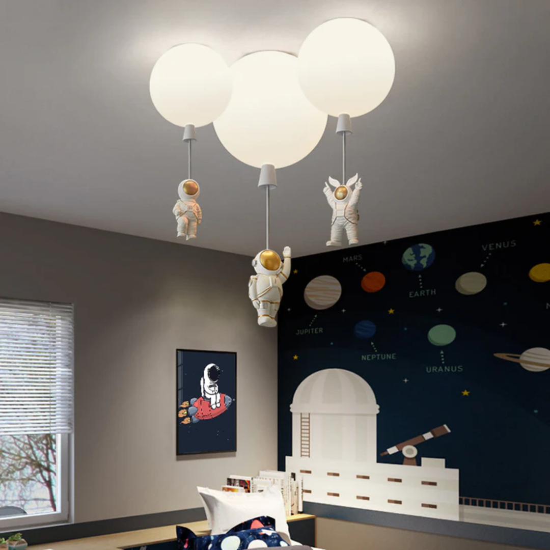 Ruimteavontuur LED Plafondlamp voor Kinderkamers – CosmoGlow