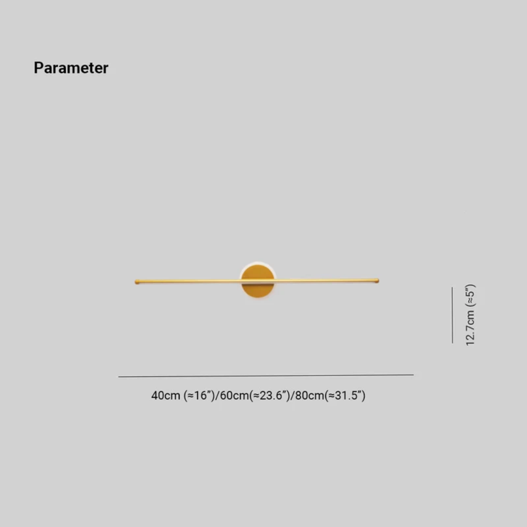 Minimalistische LED Wandlamp voor Stijlvol Lichtaccent – LumiEdge