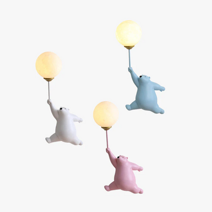 TeddyGlow – Schattige Beer LED Wandlamp voor een Warme Sfeer