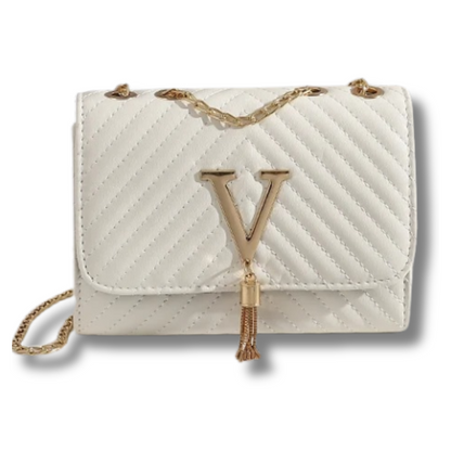 Stijlvolle duurzame schoudertas met tassel – Novessa UrbanTassel - Glamorix