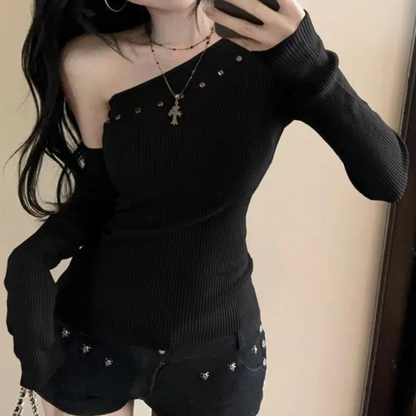 SOFIA - Off-shoulder top voor dames met een elegante uitstraling