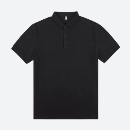 Stijlvolle herenpolo met korte mouwen en moderne afwerking – LUCENTO - Glamorix
