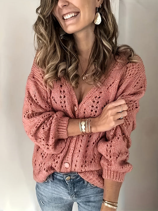 Vest – V Hals Met Knoopsluiting En Ademend - Glamorix