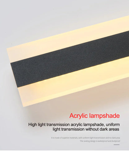 LUMORA - Waterdichte buitenwandlamp voor sfeervolle verlichting