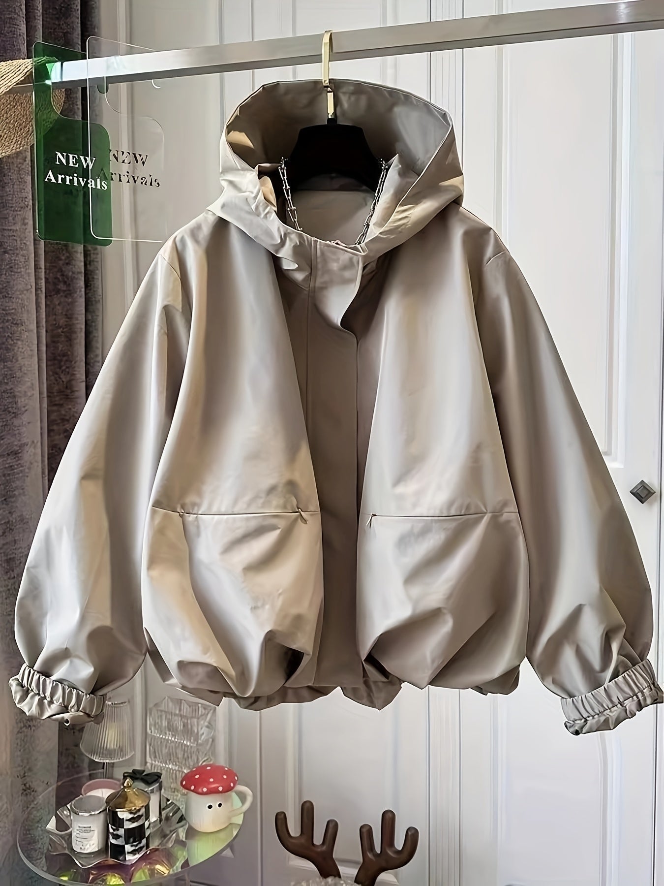 Windjack met capuchon, ademend en lichtgewicht – AZURIX - Glamorix