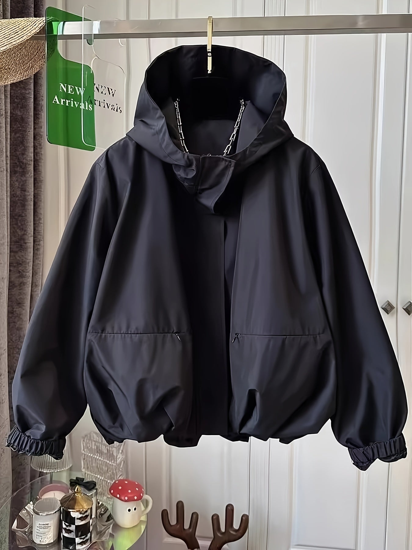 Windjack met capuchon, ademend en lichtgewicht – AZURIX - Glamorix
