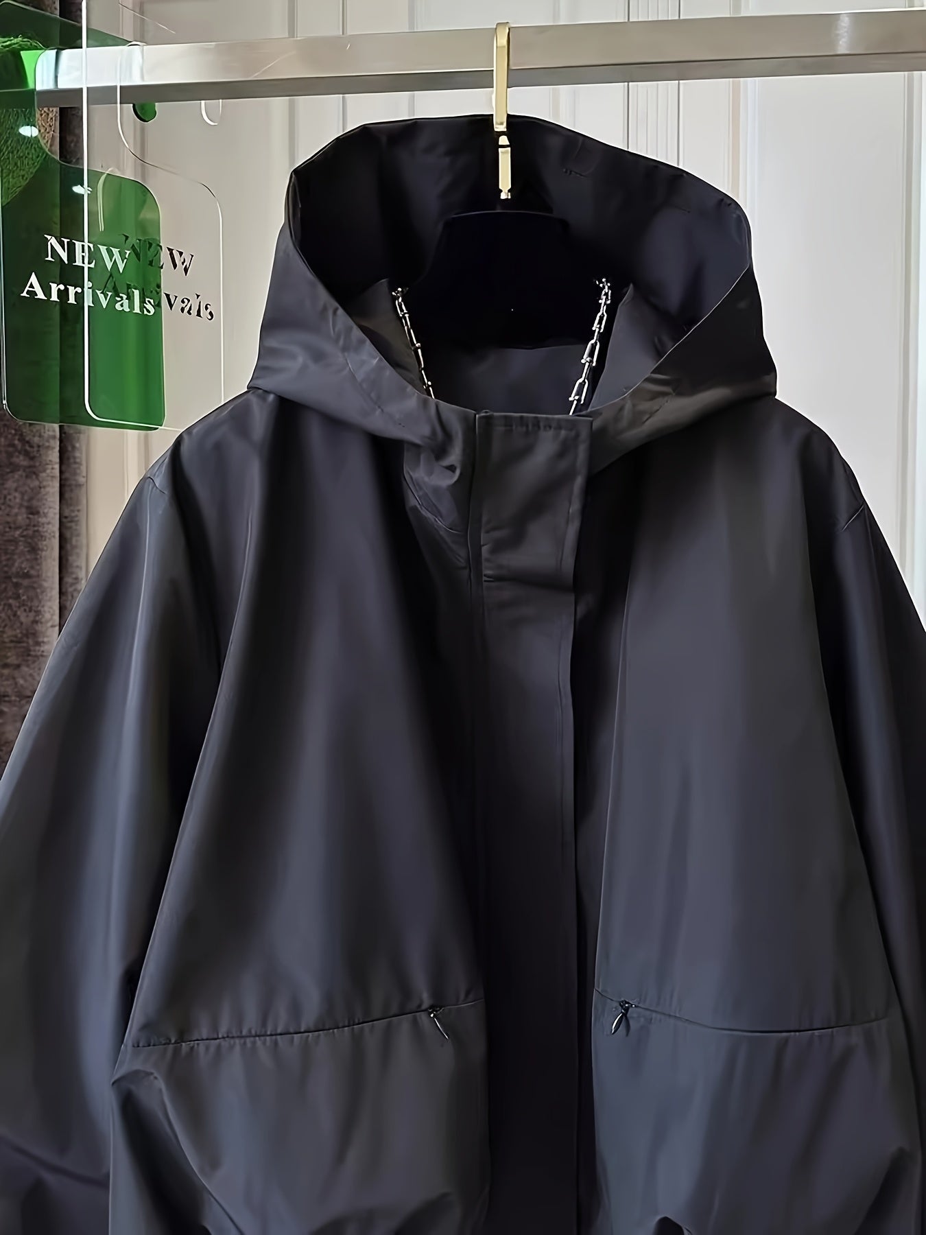 Windjack met capuchon, ademend en lichtgewicht – AZURIX - Glamorix