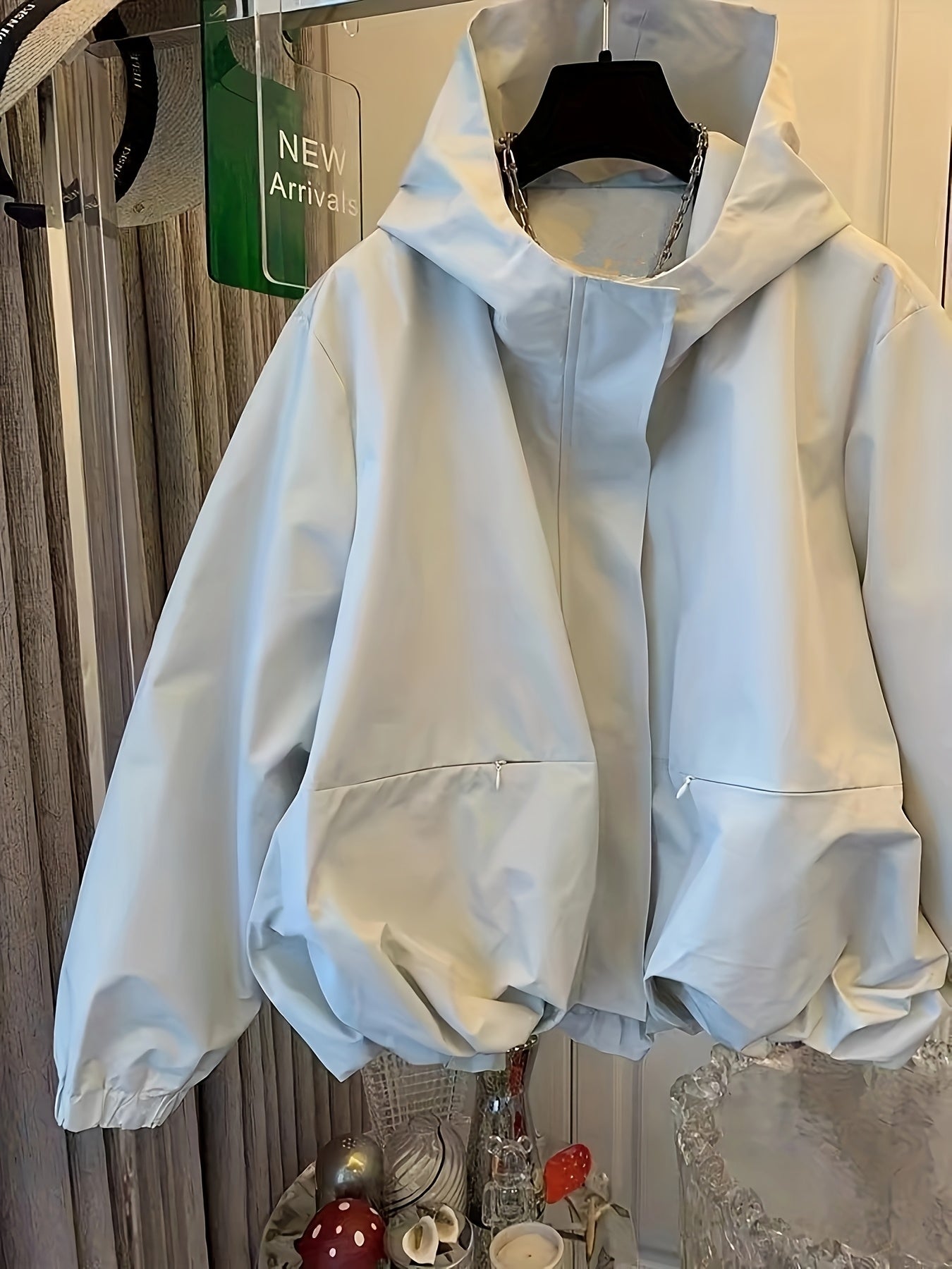 Windjack met capuchon, ademend en lichtgewicht – AZURIX - Glamorix