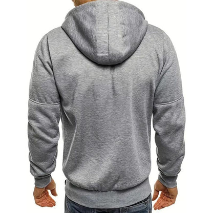 IVAN - Sudadera con cremallera y capucha ajustable para hombre - Glamorix