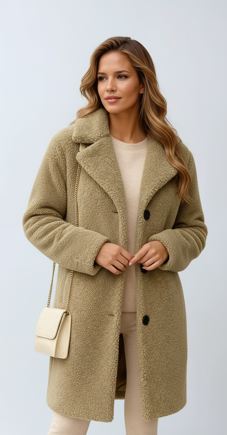 Teddy Jas Dames | Lang & Knopen - Glamorix