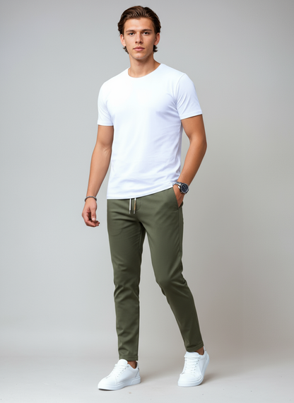 DANTE – Heren chino met slim fit en moderne uitstraling - Glamorix