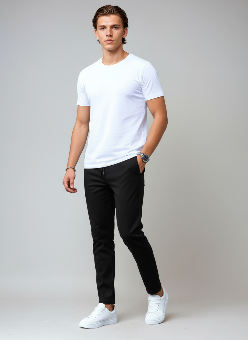 DANTE – Heren chino met slim fit en moderne uitstraling - Glamorix