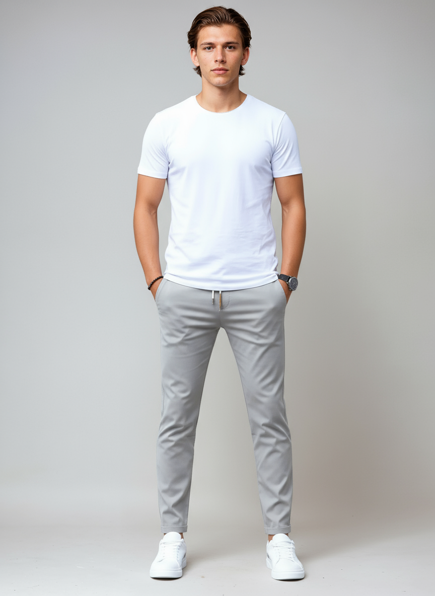 DANTE – Heren chino met slim fit en moderne uitstraling - Glamorix