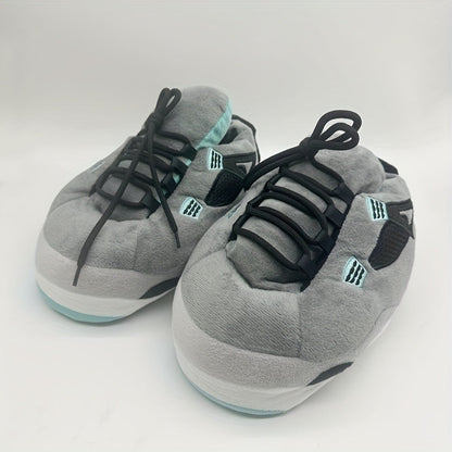 NILO – Unisex warme en knusse pluche antislip huisschoenen voor kinderen