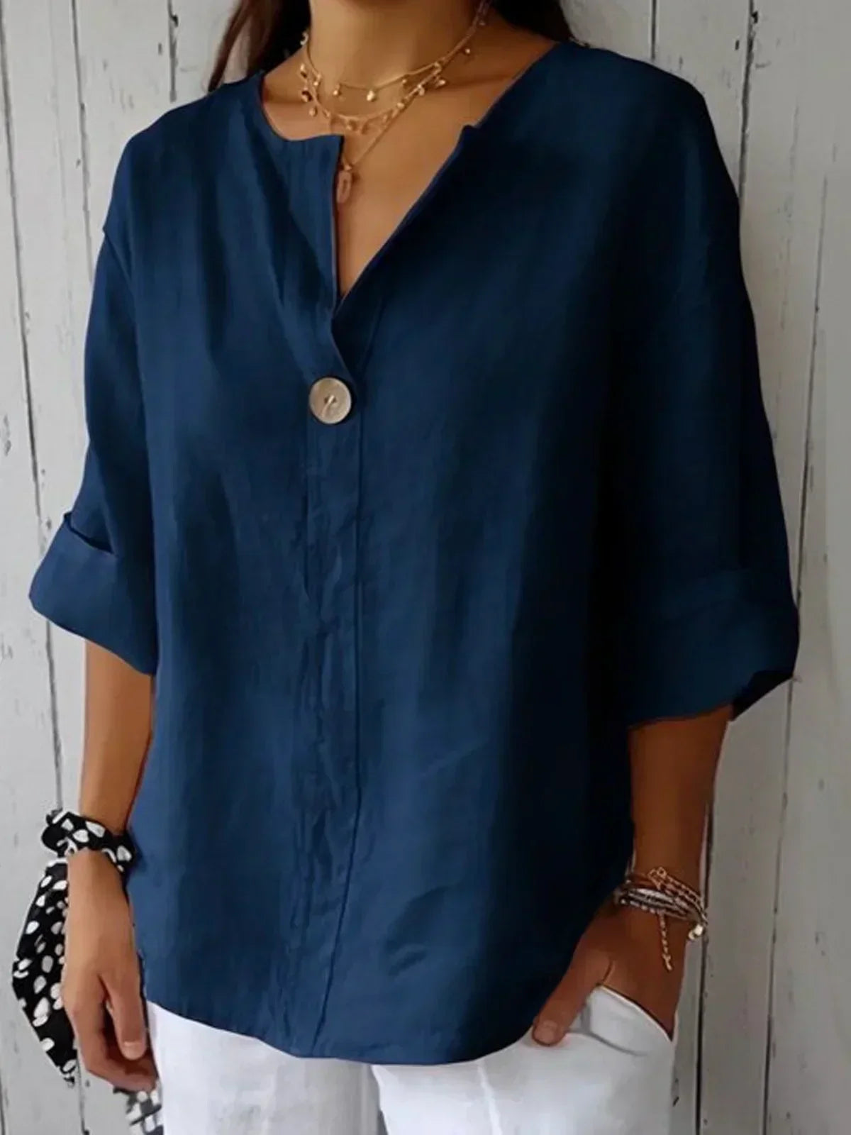LIVIANA – Losvallende damesblouse met chique uitstraling en ultiem draagcomfort