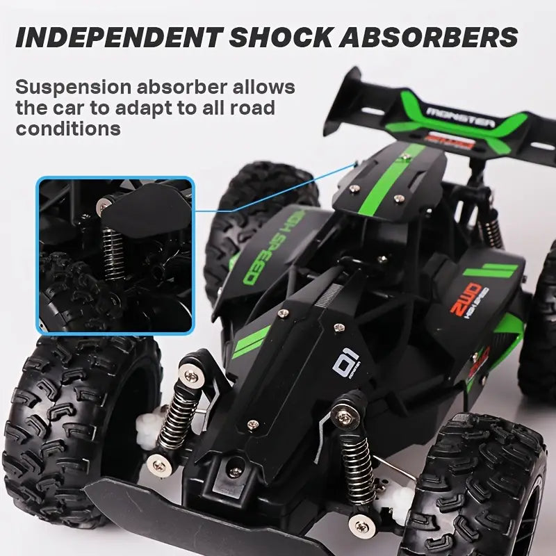 SpeedRacer – Offroad RC Auto met Driftfunctie tot 15 km/u